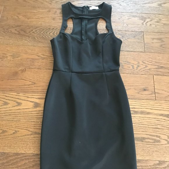 Black TOBI Body-con Dress Size XS - Picture 1 of 5